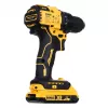 Avvitatore trapano a batteria DCD708D2T, 18Volt giallo/nero, 2x batteria Li-Ion 2,0 Ah, in TSTAK Box