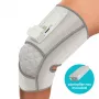 Ginocchiera regolabile HoMedics SR-CMK10H — terapia termica per dolori al ginocchio, vestibilità regolabile