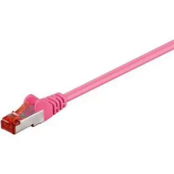 Microconnect SSTP601PI Cavo di rete rosa 1 m Cat6 S/FTP (S-STP)