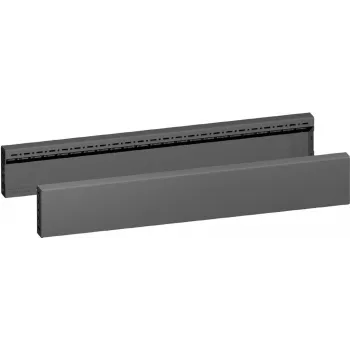 Pannello di rivestimento Rittal VX 8660.034 nero acciaio 800 mm profondità 100 mm altezza
