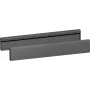 Pannello di rivestimento Rittal VX 8660.034 nero acciaio 800 mm profondità 100 mm altezza
