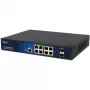Switch PoE managed 10 porte ALLNET ALL-SG8610PMJ con 8 porte PoE+ e 2 porte uplink