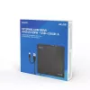 SAVIO AK-59 masterizzatore CD/DVD esterno sottile R/RW - USB-C/USB-A, nero