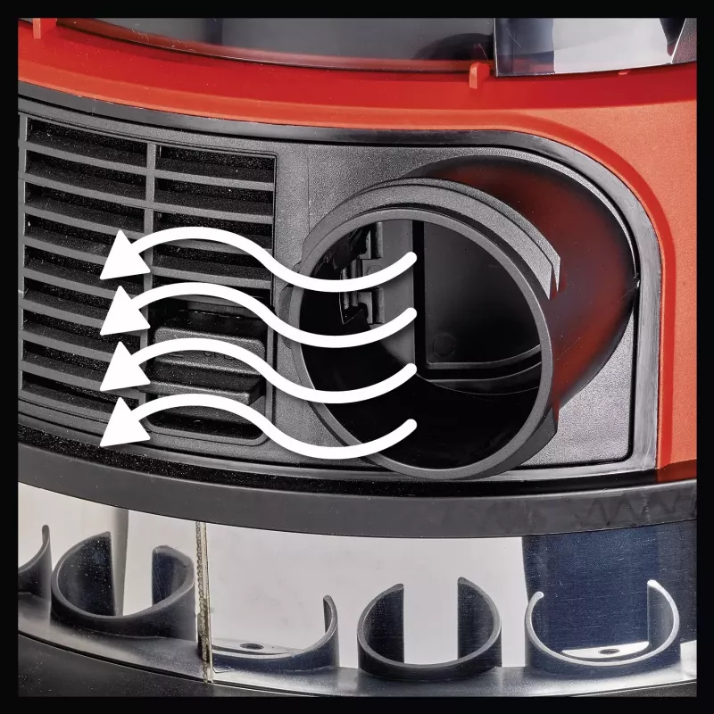 Einhell TE-VC 36/30 Li S-Solo aspiratore a batteria solidi e liquidi, 30 l