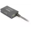 Cavo di prolunga USB2.0 DeLock 10m attivo con hub 4 porte - hub - 4 x USB2.0 (82748)