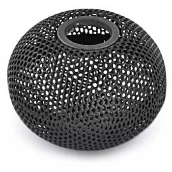 Portapenne Forpus, magnetico nero, metallo perforato 1005-018