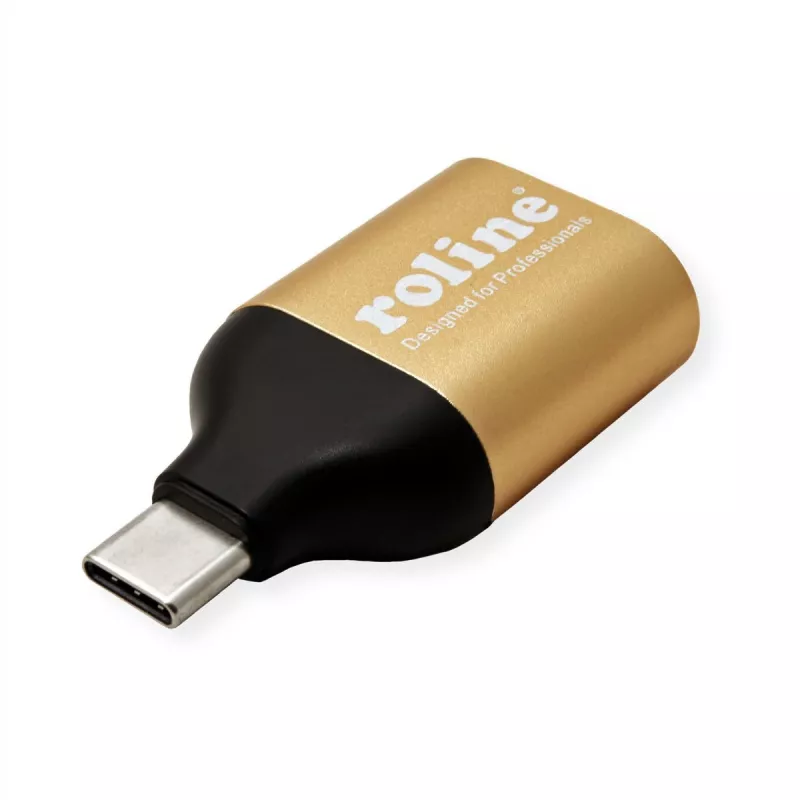 ROLINE 12.03.3233 adattatore grafico USB 1920 x 1080 pixel oro (12.03.3233)