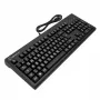Tastiera meccanica LogicKeyboard XL-Print White on nero TITAN DE PC — Layout tedesco