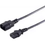 Cavo di alimentazione nero 2 m S/CONN 60009