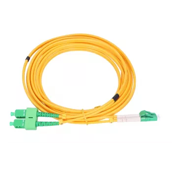 Patchcord Extralink SC/APC su LC/APC monomodale duplex 9/125 µm 3 mm 5 m