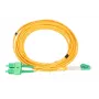 Patchcord Extralink SC/APC su LC/APC monomodale duplex 9/125 µm 3 mm 5 m