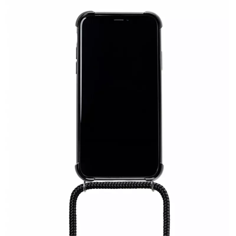 Lookabe Necklace Snake Edition custodia per telefono per iPhone XR, argento/nero