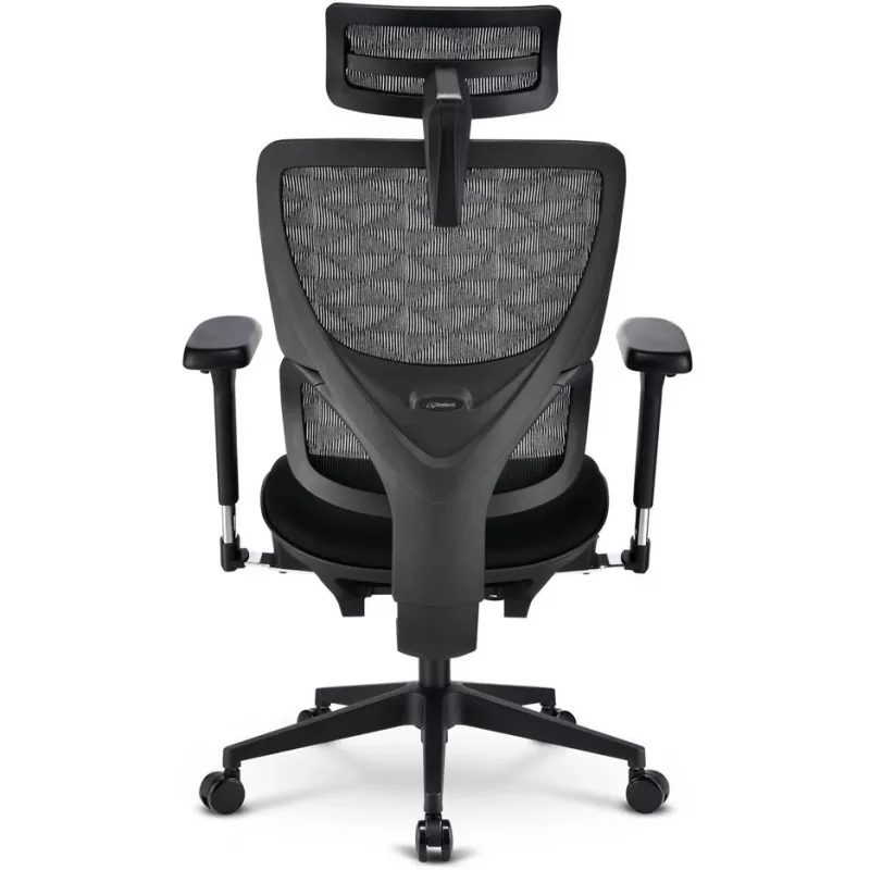 Sedia da ufficio Sharkoon OfficePal C40 — nero, design ergonomico, regolabile in altezza