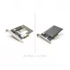 Scheda adattatore M.2 / U.2 interna DELOCK 90854 — PCIe 4.0 (host: PCIe, uscite: M.2 Key M 110 mm, U.2)