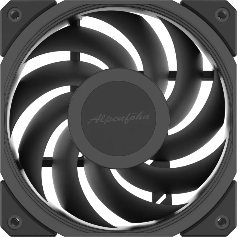 Ventola per case ALPENFÖHN Jetstream 120mm PWM - nero