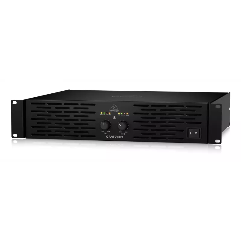 Behringer KM1700 amplificatore audio performance/palco nero