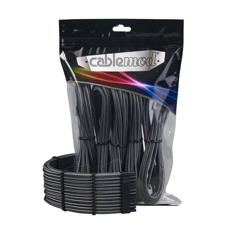 CableMod PRO ModMesh set di prolunga cavo 12VHPWR - carbon