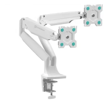 ONKRON G200-W Supporto da scrivania per monitor da 13-32 pollici, bianco