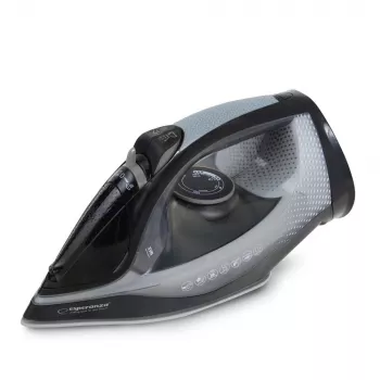Ferro da stiro a vapore Esperanza EHI011 con piastra in ceramica grigio, nero 2600 W