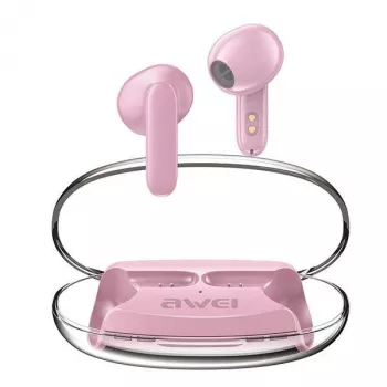 Auricolari Bluetooth Awei T85 ENC TWS rosa