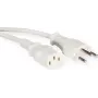 Cavo di alimentazione VALUE T12 su C13, bianco 1,8m (19.99.1223)