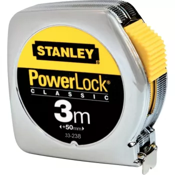 Flessometro Stanley 0-33-218 3 m giallo metallizzato