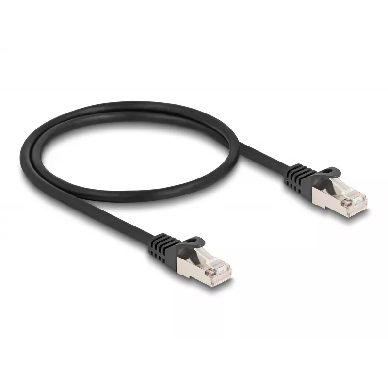 Cavo DeLOCK RJ50 maschio su RJ50 maschio S/FTP 0,5 m nero