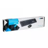 IBOX Desktop Kit Pro set tastiera e mouse wireless, QWERTY full-size 104 tasti, 2,4 GHz, 1200 DPI, nero