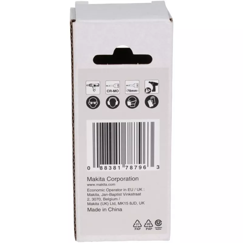 makita Impact Black 1/2 inserto a bussola Torx misura: T30 lunghezza: 78,0 mm (E-19794)