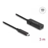 Cavo USB DeLOCK 80027 3 m USB-C nero