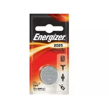 Batteria a bottone al litio usa e getta Energizer CR2025 3 V, 1 pz.