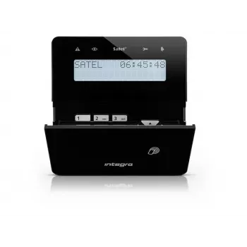 Tastiera radio SATEL INT-KWRL2-B nero – tastiera wireless per sistemi di allarme