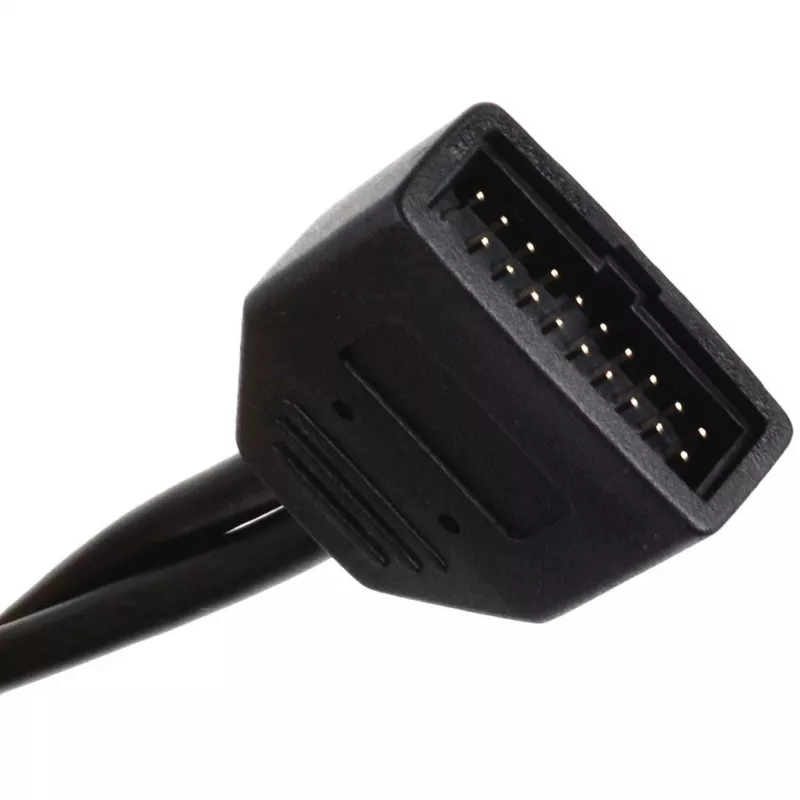 Silverstone G11303050-RT - USB 3.0 - USB 2.0 - Maschio/femmina - nero (G11303050-RT)