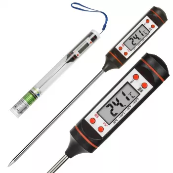 Sonda per alimenti GreenBlue GB178, lunghezza sonda 15 cm