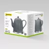 Bollitore Maestro MR-077, 1,5 L, 1500 W, corpo in ceramica, grigio