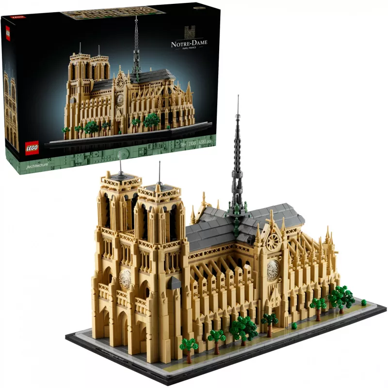 LEGO Architecture Notre-Dame de Paris set per adulti 21061