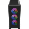 Case per PC Silentware Core 100 A-RGB nero — modello CORE100Schwarz, illuminazione A-RGB, formato Mid-Tower