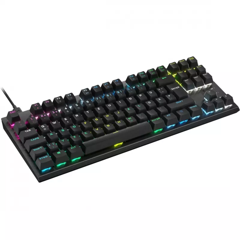 Corsair K60 PRO TKL tastiera gaming ottico-meccanica, switch OPX, RGB, nera