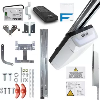 Kit per porta garage FAAC D1000 FDS con guida di scorrimento da 3 m — FAAC D1000 FDS 3 m