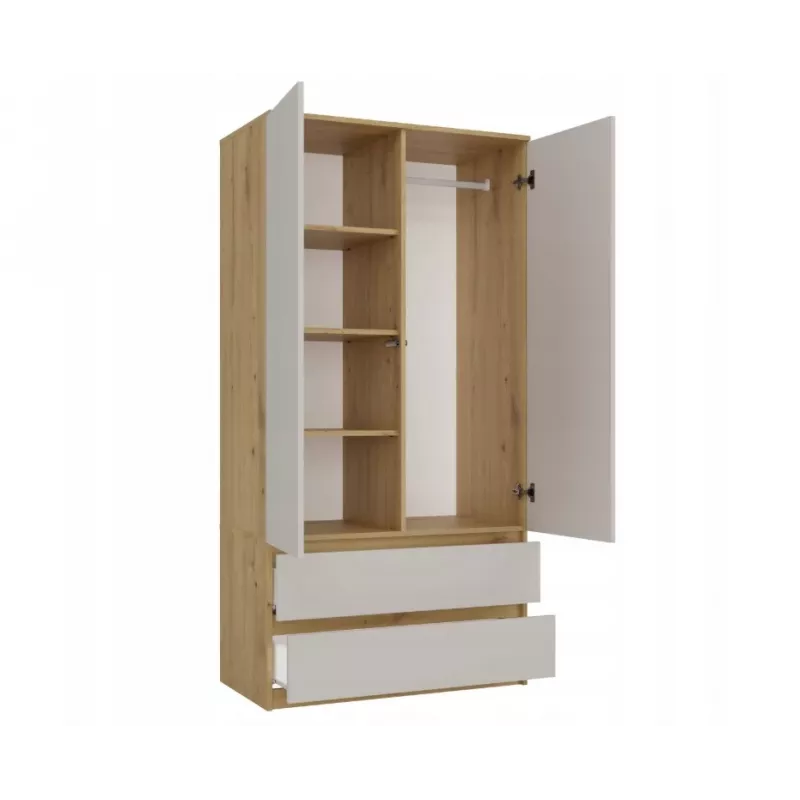 MALWA SS-90 armadio Artisan-rovere/cashmere