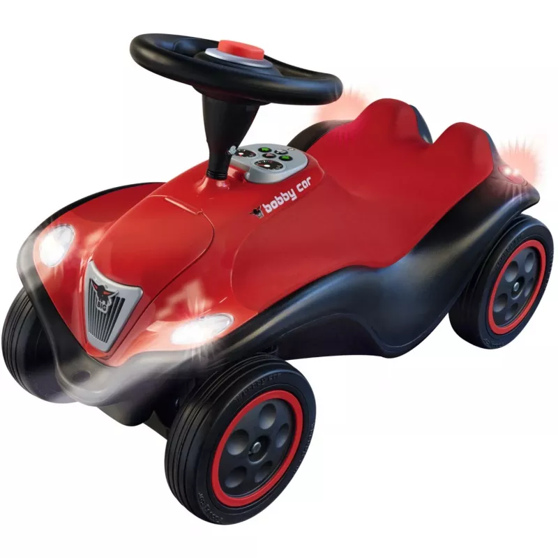Bobby Car Next 2.0, cavalcabile rosso/antracite