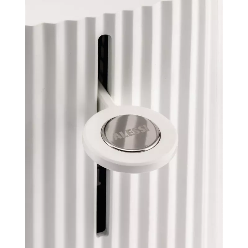 Alessi Tostapane Pleated bianco