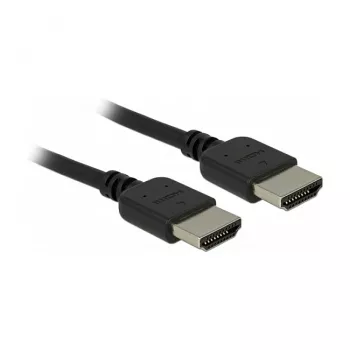 Cavo HDMI DeLOCK 85216 1,5 m Type-A maschio-maschio nero