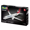 Modellino aereo in plastica REVELL Boeing 737-800 Turkish Air scala 1:144