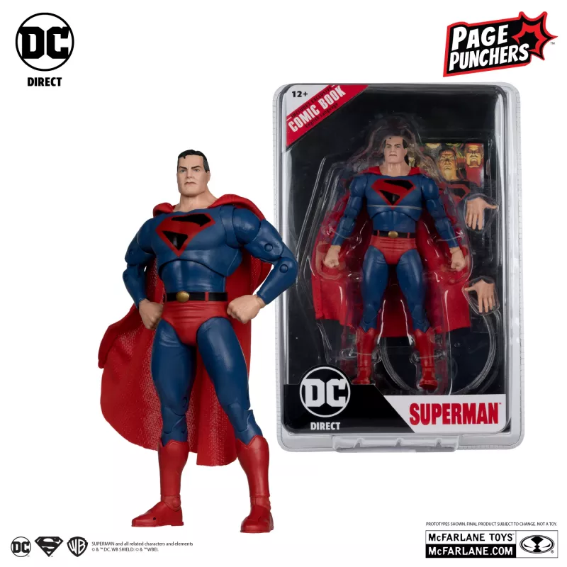 MCFARLANE DC Multiverse Superman action figure 7