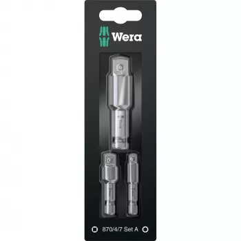 Set di punte per cacciavite Wera 870/4/7 Set A SB