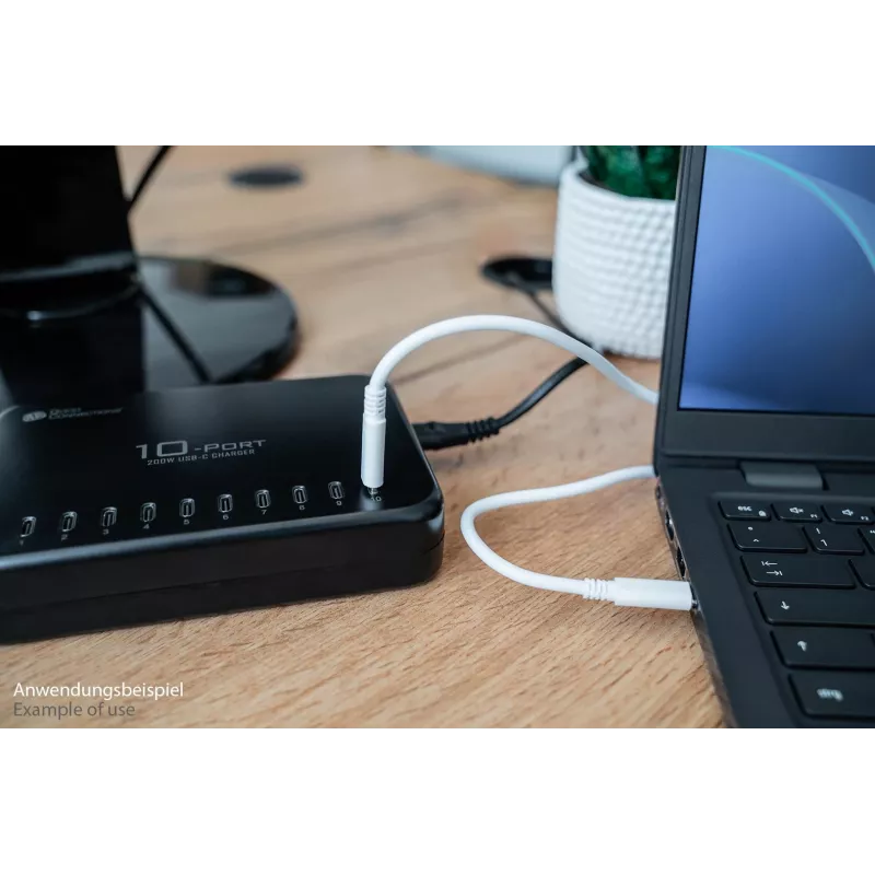 Alcasa PCA-D007S caricabatterie per dispositivi mobili tablet nero AC ricarica rapida per interni