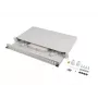 Patch panel in fibra ottica LANBERG FOP1-24SD-LQS 19 pollici 1U 24xSC Duplex 24xLC Quad
