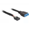 Cavo USB interno DeLOCK 83776 0,45 m connettore maschio a connettore femmina