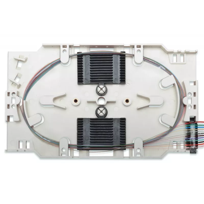Cassetta di giunzione Digitus A-96522-02-UPC-4 con 12 pigtail SC OM4